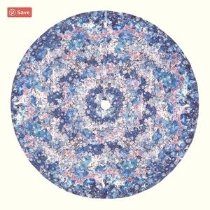 ⛱Williams Sonoma⛱ x Michelle Kim Round Oilcloth with Umbrella Hole